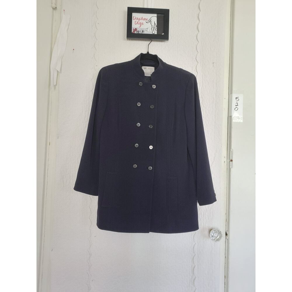 Worth Double Breasted Blazer - Size 12P